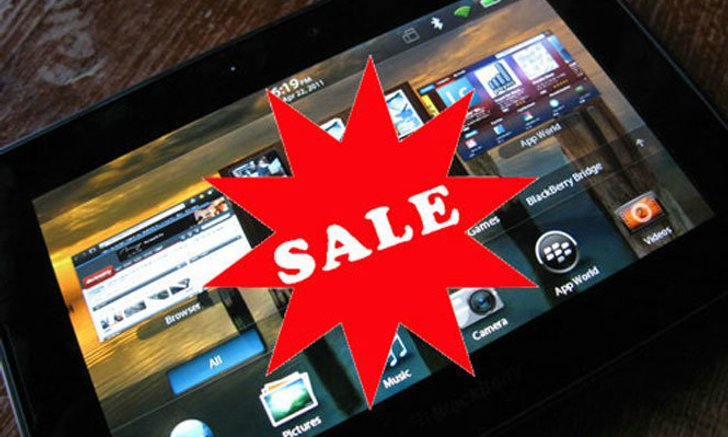 BlackBerry ทุกรุ่น, BlackBerry PlayBook ลดราคา 50 เปอร์เซนต์เฉพาะ 29 กันยายนนี้ที่ Siam Paragon!