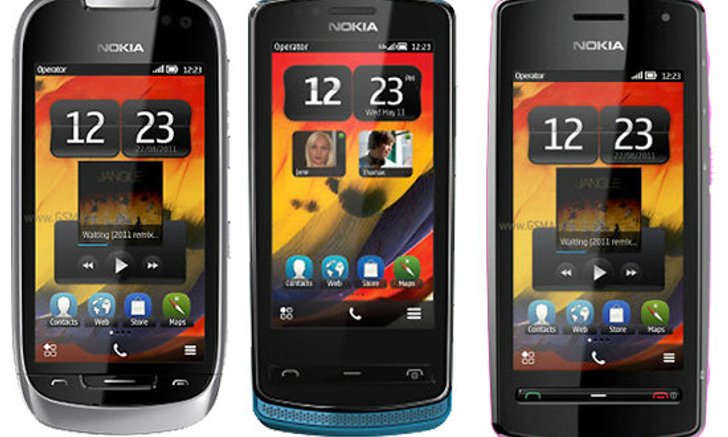 โนเกียเปิดตัว 3 สมาร์ทโฟนใหม่บน Symbian Belle