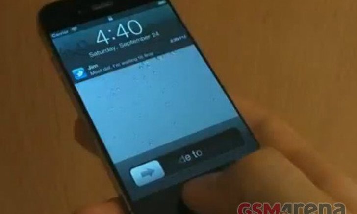 iPhone 5 หลุดคลิปวิดีโอโชว์ตัวจริงก่อนหน้าเปิดตัวทางการวันอังคารนี้