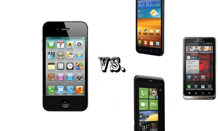 เปรียบมวย iPhone 4S กับ SmartPhone สามรุ่นเด็ดที่มีความสามารถพอฟัดพอเหวี่ยงกัน