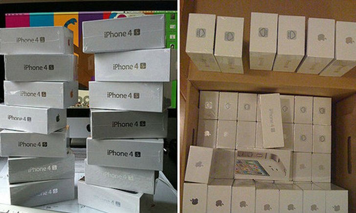 iPhone 4S เครื่องหิ้ว มาบุญครอง ราคาเริ่มที่ 36,000 บาทถ้วน