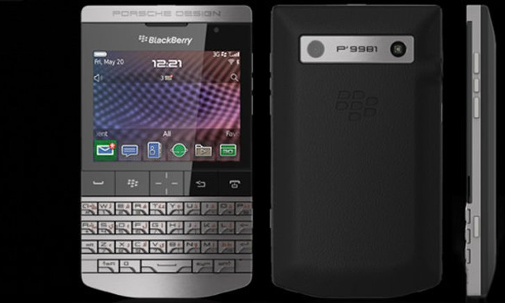 เปิดตัว BlackBerry รุ่นใหม่ P’9981 Porsche Design