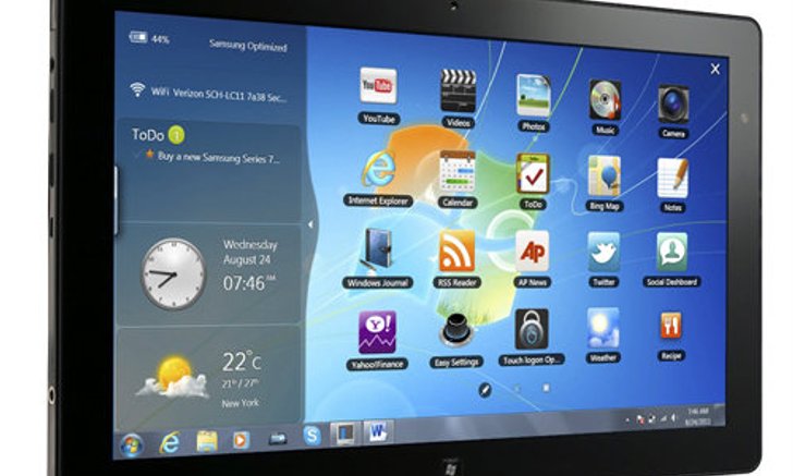Samsung Slate PC Series 7 แท็บเล็ตรองรับ Windows 8 ขายแล้ววันนี้เพียง 49,000 บาท!
