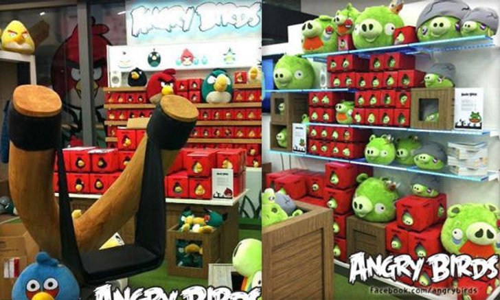 เปิดแล้ว! ร้าน Angry Bird แห่งแรกของโลก