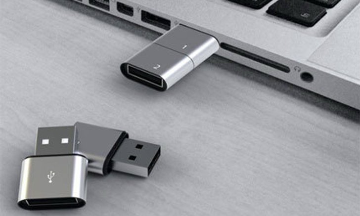 Amoeba Modular USB Flash Drive ประกอบร่างได้