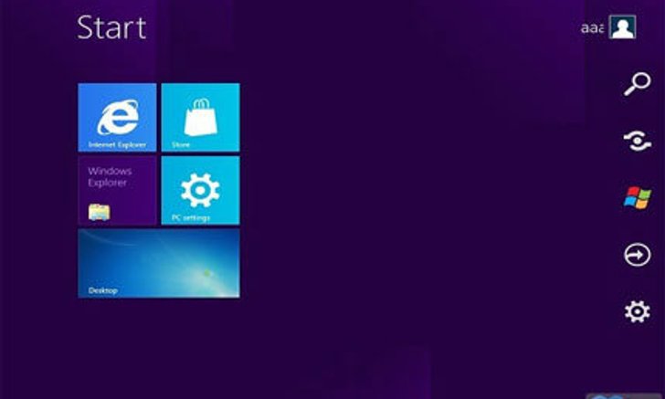 Windows 8 build 8158 หลุด! ฟีเจอร์ใหม่ และCharm Bar ที่เปลี่ยนไป