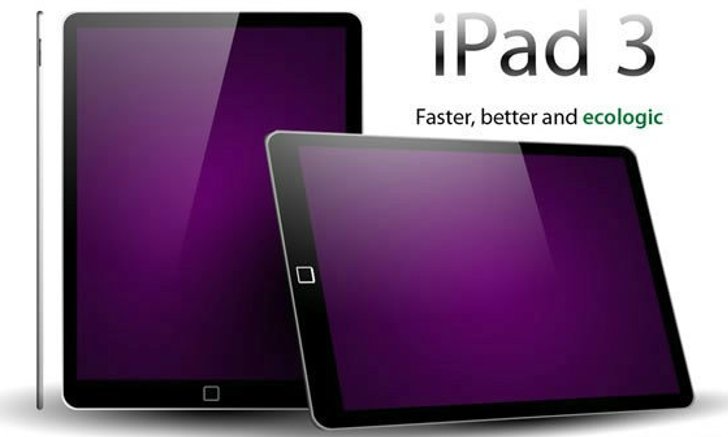 Apple เปิดตัว iPad 3 มีนาคมนี้ก่อนส่ง iPad 4 สเปคแรงกว่าลงตลาดเดือนตุลาคม!