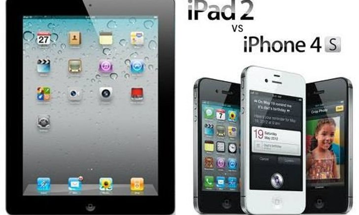 คู่แข่งตัวฉกาจของ iPad2 คือ iPhone 4s