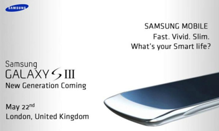 ตัดหน้า iPhone 5 กันเห็นๆ ! Samsung Galaxy S III ภาพหลุดระบุ เปิดตัว 22 พ.ค.!