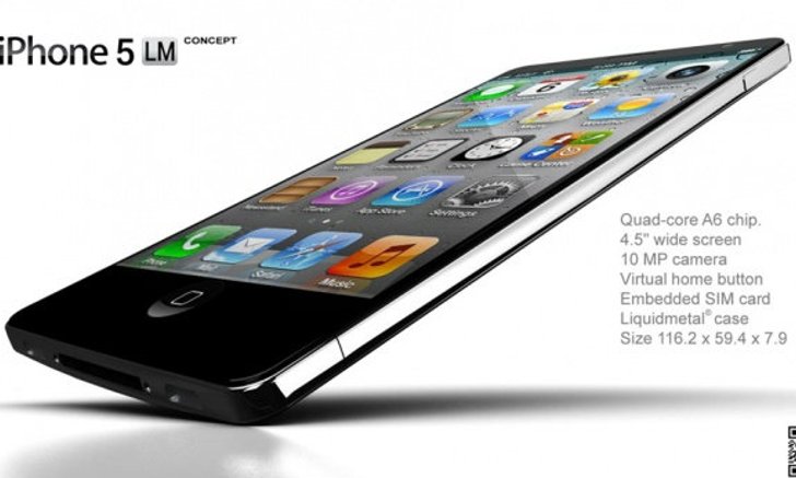 หรือ iPhone 5 ฝาหลัง Liquidmetal จะสวยบาดใจได้ขนาดนี้?