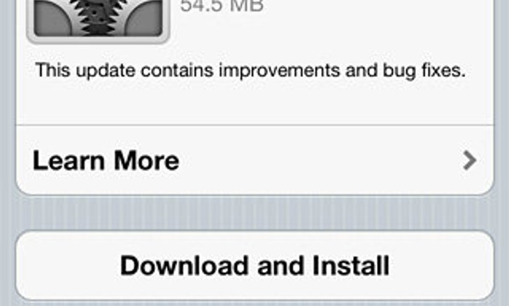 Apple ปล่อยอัพเดท iOS 5.1.1 ออกมาแล้ว