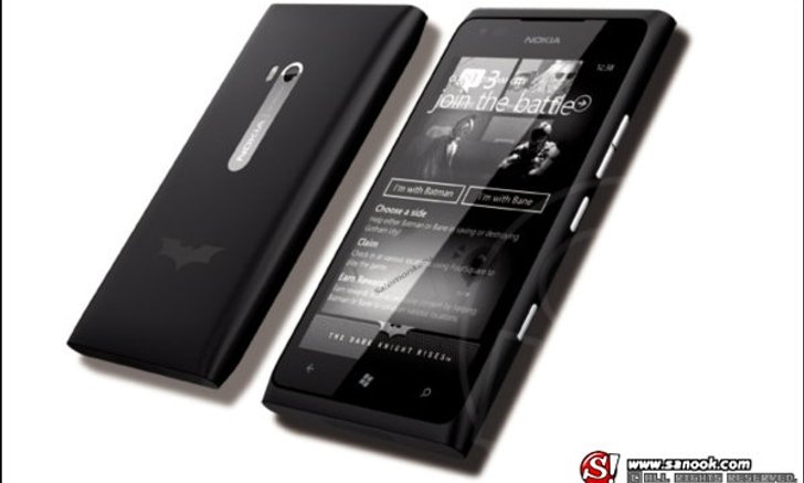 Nokia Lumia 900 Dark Knight Rises วางจำหน่ายแล้ว