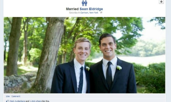 Facebook เพิ่มไอคอนให้กับ "รักร่วมเพศ" ที่แต่งงานกันแล้ว !!