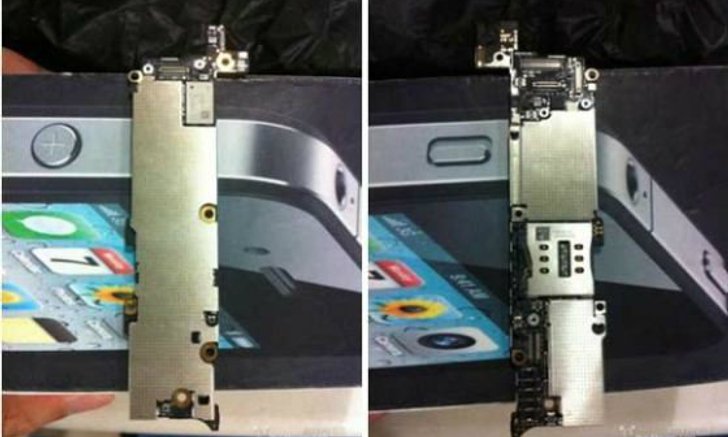 ภาพแผงวงจร iPhone 5 โผล่ว่อนเน็ต