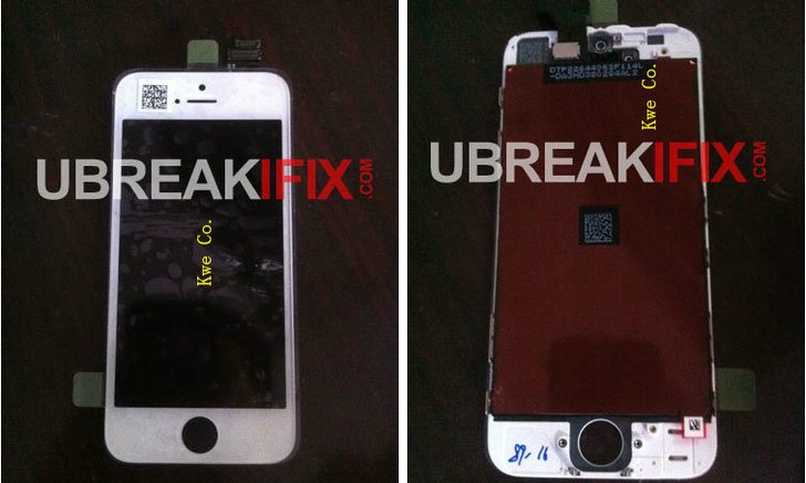 หลุดอีกแล้ว แผงวงจรด้านหน้าสีขาว iPhone รุ่นใหม่