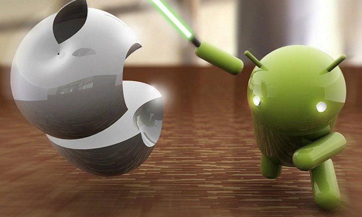 Google ลั่น Android ชนะ iOS แล้ว!!!