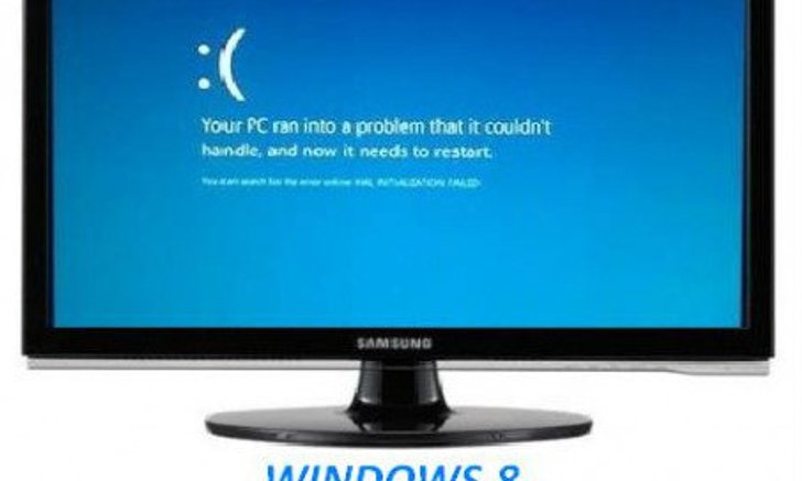 มารู้จัก Blue Screen of Death ใน Windows 8 กัน