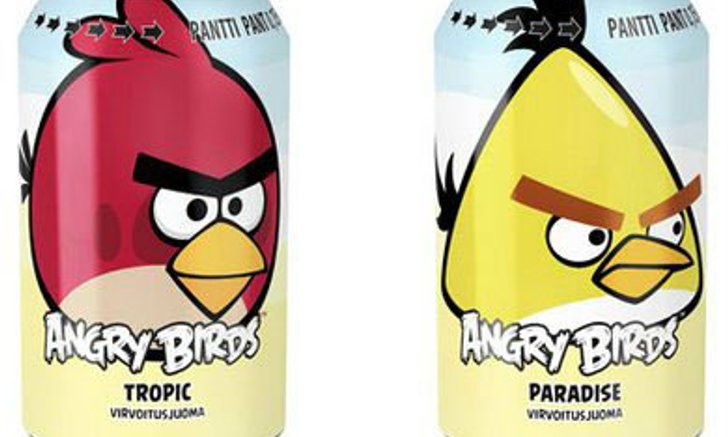 น้ำอัดลม Angry Birds ครองตำแหน่งน้ำอัดลม อันดับ 1 ในฟินแลนด์ แซงหน้า Coke และ Pepsi