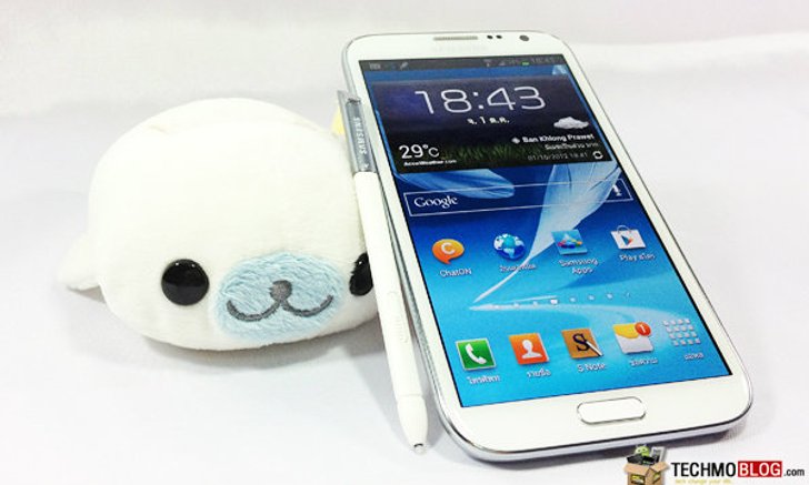 อัพเดทล่าสุด รีวิว Samsung galaxy note2 สมาร์ทโฟนรุ่นต่อยอดพร้อมราคาขายในไทยล่าสุด