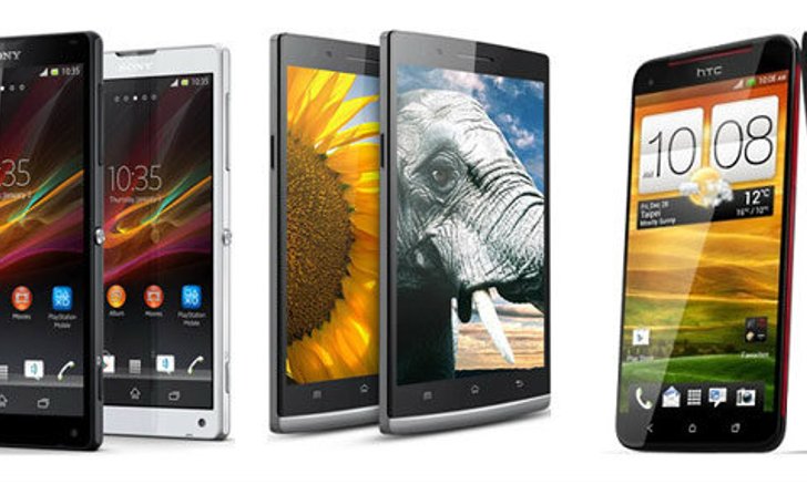 เทียบตัวต่อตัว นวัตกรรม Phablet (แฟบเล็ต) จอ 5 นิ้ว ที่มาแรงประจำปี 2013 นี้