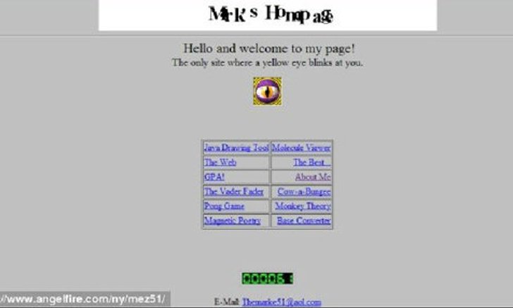 ฮือฮา เผยเว็บไซต์แรกของมาร์ค ซัคเคอร์เบิร์ก ต้นกำเนิดเกิดไอเดีย"เฟซบุ๊ค"(ชมภาพ)