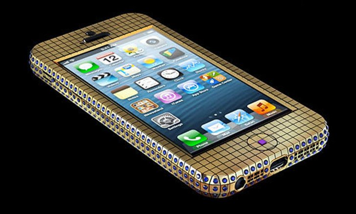 iPhone 5 ทองคำฝังเพชร ราคาร่วม 3 ล้านบาท
