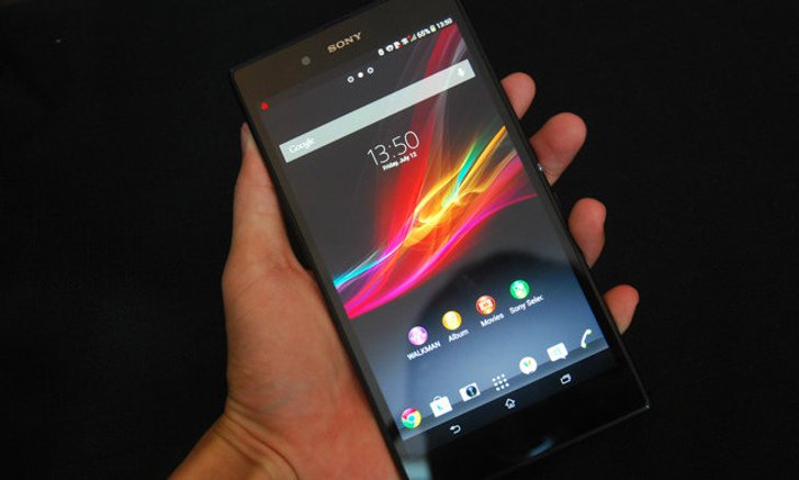 ลองจับ Xperia Z Ultra สมาร์ทโฟนจอยักษ์ 6.4 นิ้ว ใหญ่ที่สุดจากโซนี่