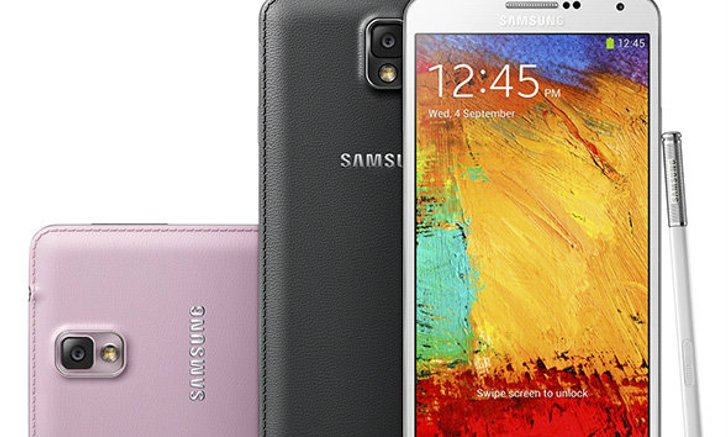 Samsung Galaxy Note 3 เปิดตัวอย่างเป็นทางการแล้ว