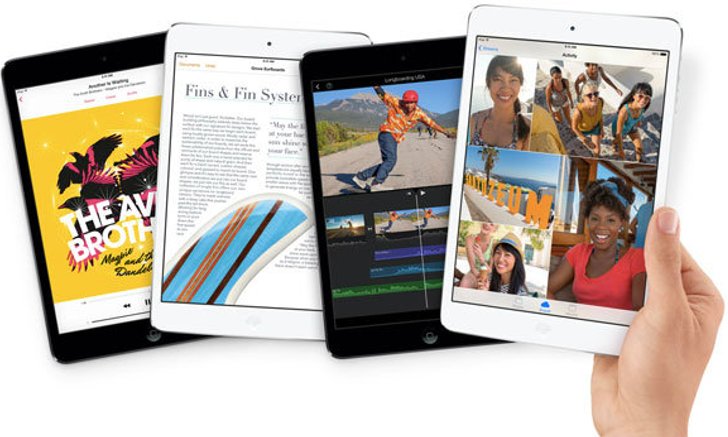 iPad mini 2 (ไอแพด มินิ 2) เปิดตัวแล้ว ! มาพร้อมหน้าจอแบบ