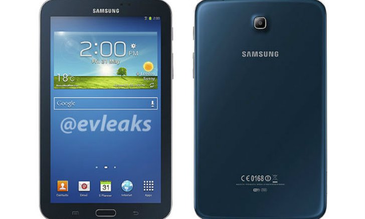 ภาพหลุด Samsung Galaxy Tab 3 7.0 สีน้ำเงิน