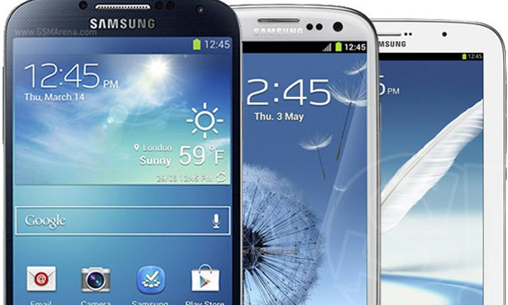 Samsung ประกาศปรับลดราคา Galaxy S4, Galaxy S3 และ Galaxy Note 8.0