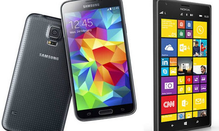 Samsung Galaxy S5 มี “อาย” เพราะ Nokia Lumia 1520