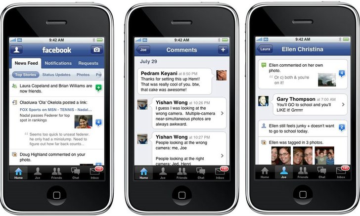 Facebook ครองแชมป์แอพยอดนิยมบน Smartphone