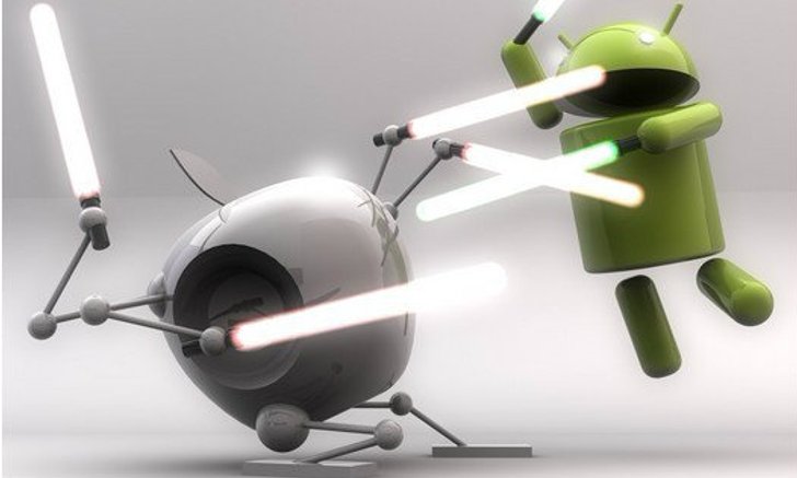 สงครามระหว่าง iOS และ Android : เมื่อแอพพลิเคชั่นไม่มีความแตกต่างอีกต่อไป!