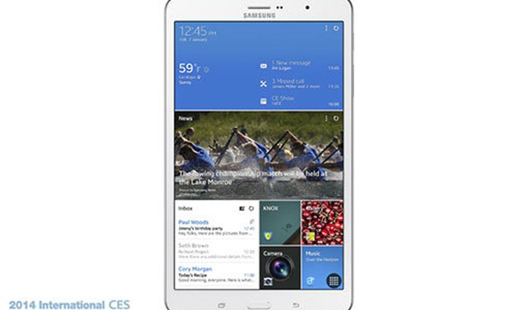 CES 2014 : Samsung จัดเต็ม เปิดตัวแท็บเล็ตรวดเดียว 4 รุ่น 4 ขนาด
