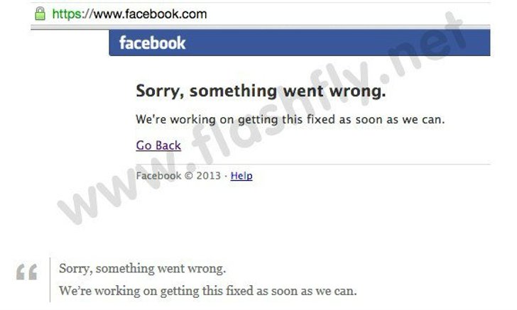 สาวกสุดเซ็ง!! Facebook ล่มหลายประเทศทั่วโลก รวมทั้งไทยเป็นเวลาเกือบครึ่งชั่วโมง