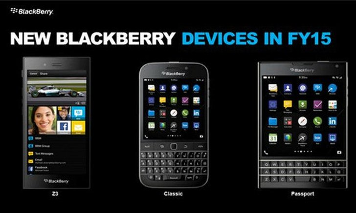 อวดโฉม BlackBerry 2 รุ่นใหม่ ที่หมายถึงอนาคต