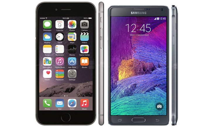 Note 4 vs iPhone 6 Plus มือถือหน้าจอใหญ่ รุ่นไหนเหนือกว่ากัน ?