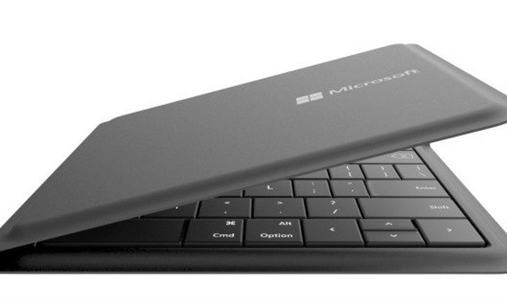 Microsoft เปิดตัวคีย์บอร์ดพับได้พกพาสะดวก