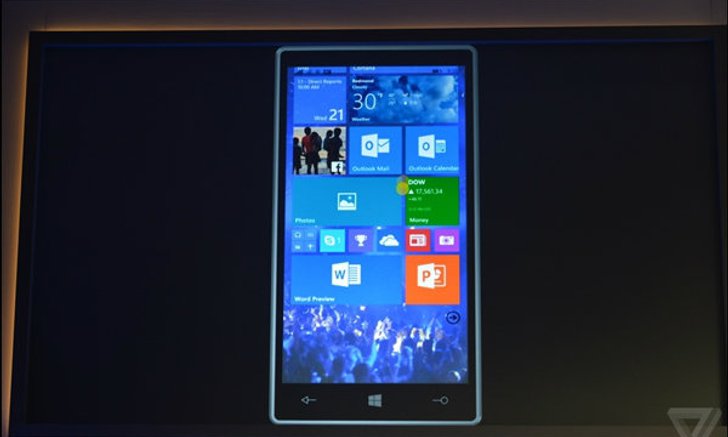 ไมโครซอฟท์เผย Windows 10 บนมือถือ และ Office รุ่นใหม่บนมือถือ