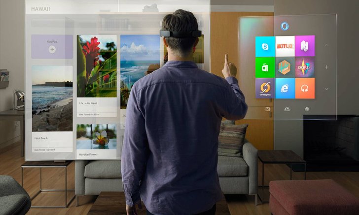 ล้ำยุคไปอีกก้าว ไมโครซอฟท์เปิดตัว HoloLens แว่นโฮโลสโคปสุดไฮเทค