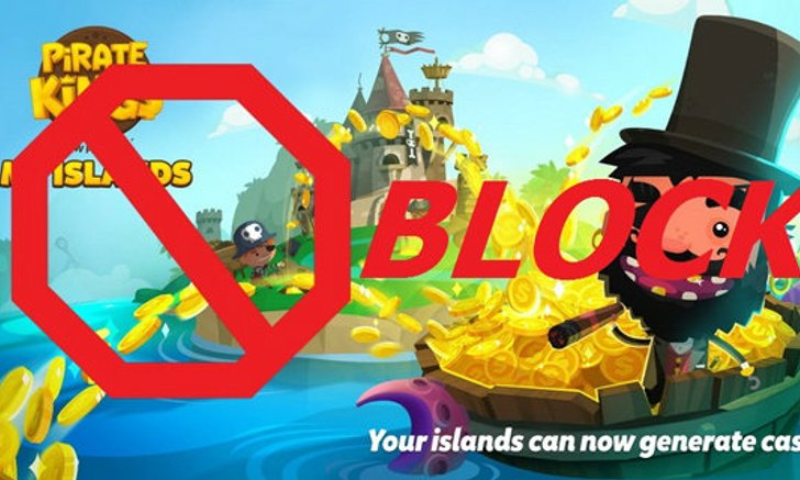 วิธีบล็อกเกม Pirate King บน Facebook ง่ายๆ ใน 3 ขั้นตอน