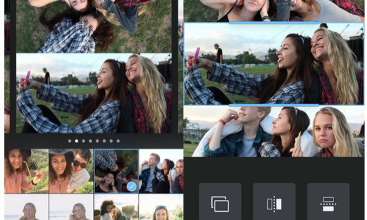 Instagram ทำแอป Layout รวมภาพไว้ในกรอบเดียว