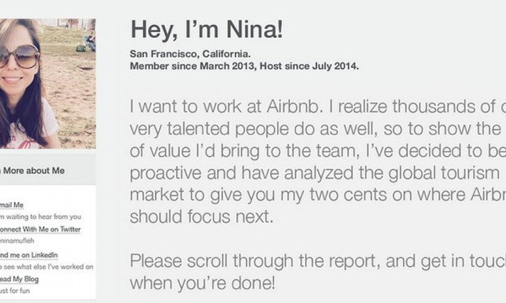 สุดยอดเรซูเม่เพื่องานในฝันที่ Airbnb เจ๋งจนซีอีโอต้องเรียกสัมภาษณ์ด่วน!