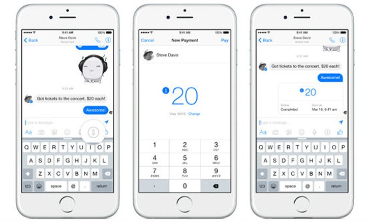 Facebook Messenger เตรียมเพิ่มฟีเจอร์ส่งเงินให้เพื่อนเดือนหน้า
