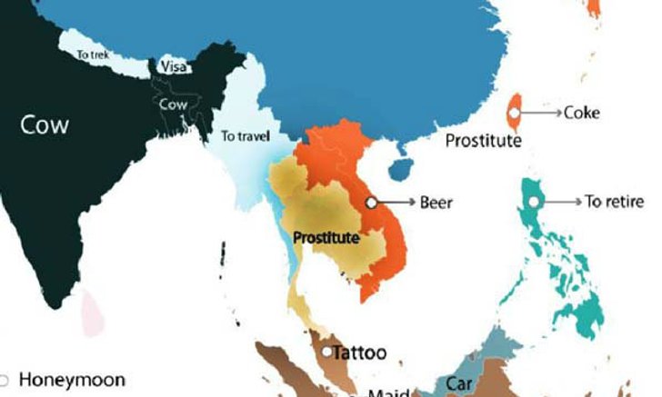 โลกใช้ "คีย์เวิร์ด" สืบค้นหาราคา "บริการทางเพศ" ในไทยผ่านกูเกิลมากสุด