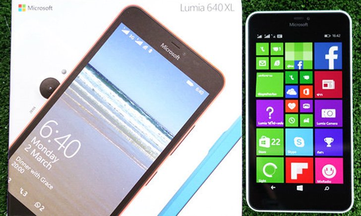 [รีวิว] Microsoft Lumia 640 XL Dual SIM วินโดวส์โฟนหน้าจอใหญ่ถึง 5.7 นิ้ว