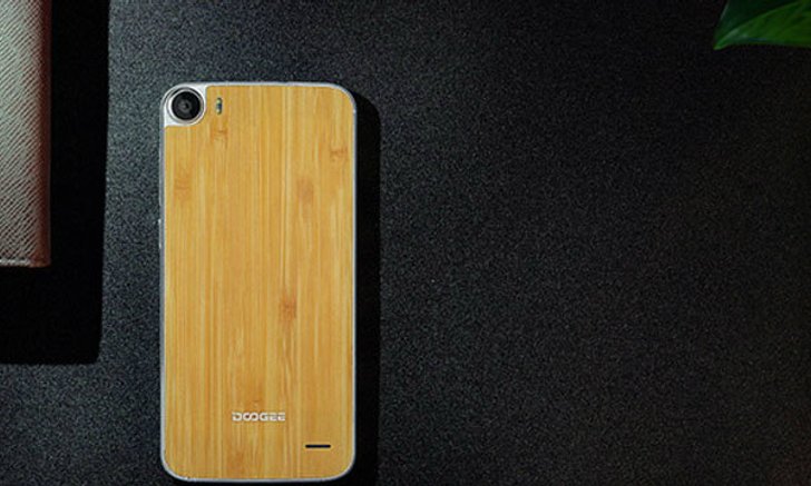 DOOGEE เตรียมเปิดตัวมือถือฝาหลังลายไม้ในรุ่น F3 Pro