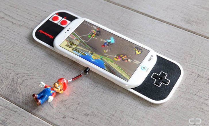 ภาพคอนเซปท์ Nintendo Wii M สมาร์ทโฟนเพื่อชาวเกมเมอร์ สะดวกสุดๆ พร้อมจอยเกมในตัว