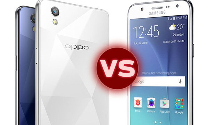 เปรียบเทียบสเปค Samsung Galaxy J7 vs OPPO Mirror 5 มือถือเซลฟี่ เลือกรุ่นไหนดี ?